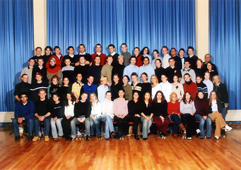 Abitur 2003 in der Aula