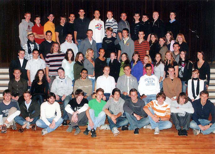 Schüler des Abiturjahrgangs 2008